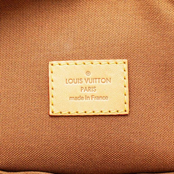 ルイ ヴィトン モノグラム ロックイット ハンドバッグ トートバッグ M40102 ブラウン PVC レザー レディース LOUIS VUITTON 【中古】