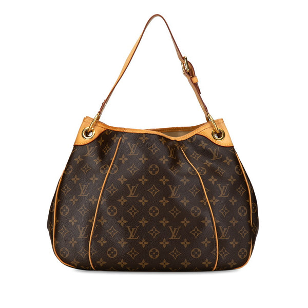 ルイ ヴィトン モノグラム ガリエラPM ハンドバッグ トートバッグ M56382 ブラウン PVC レザー レディース LOUIS VUITTON 【中古】