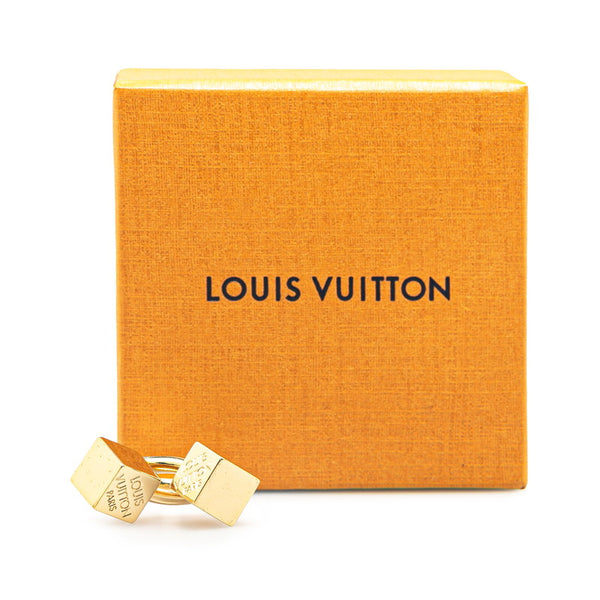 ルイ ヴィトン ギャンブル スカーフリング ゴールド メッキ レディース LOUIS VUITTON 【中古】