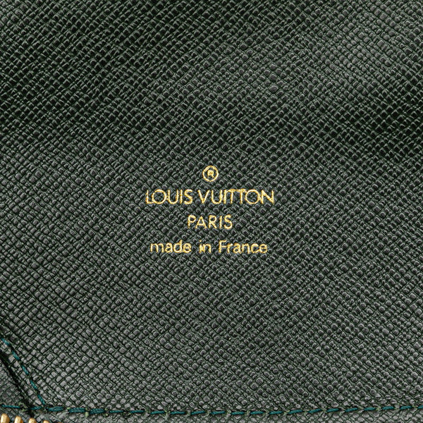 ルイ ヴィトン タイガ オーガナイザー アトール トラベルケース 長財布 M30654 エピセア グリーン レザー メンズ LOUIS VUITTON 【中古】