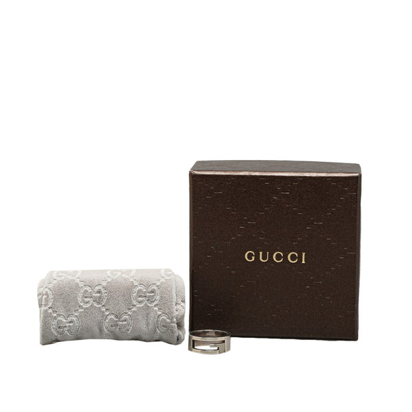 グッチ G リング 指輪 ＃16 SV925 シルバー レディース GUCCI 【中古】