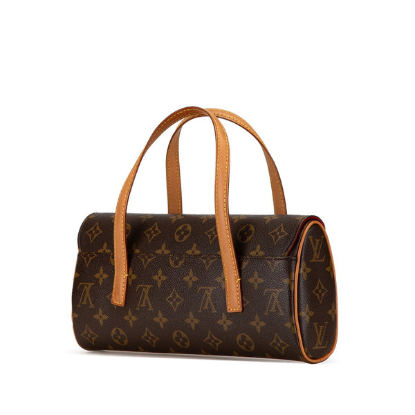 ルイ ヴィトン モノグラム ソナチネ ハンドバッグ M51902 ブラウン PVC レザー レディース LOUIS VUITTON 【中古】