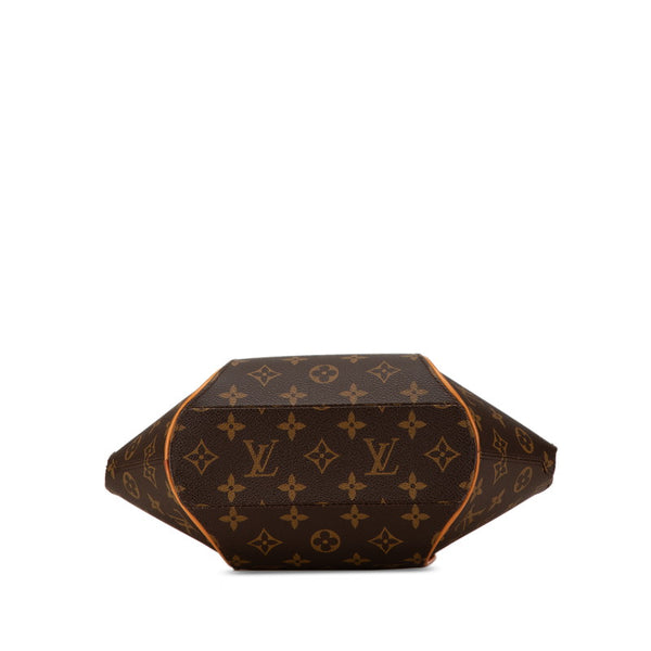 ルイ ヴィトン モノグラム エリプスPM ハンドバッグ M51127 ブラウン PVC レザー レディース LOUIS VUITTON 【中古】