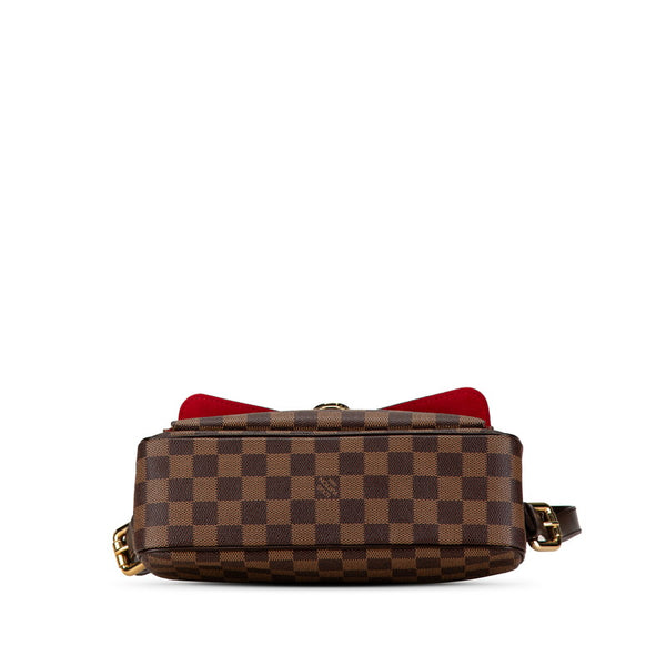 ルイ ヴィトン ダミエ ラヴェッロGM ワンショルダーバッグ N60006 ブラウン PVC レザー レディース LOUIS VUITTON 【中古】