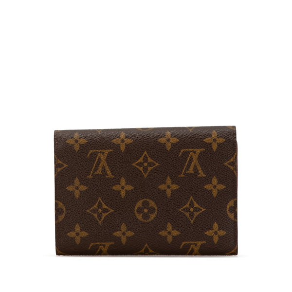 ルイ ヴィトン モノグラム ポルトフォイユ インターナショナル 長財布 M61217 ブラウン PVC レザー レディース LOUIS VUITTON 【中古】