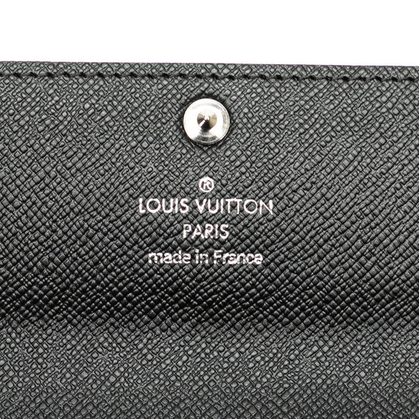 ルイ ヴィトン ダミエ グラフィット ミュルティクレ6 キーケース N62662 ブラック グレー PVC レザー レディース LOUIS VUITTON 【中古】