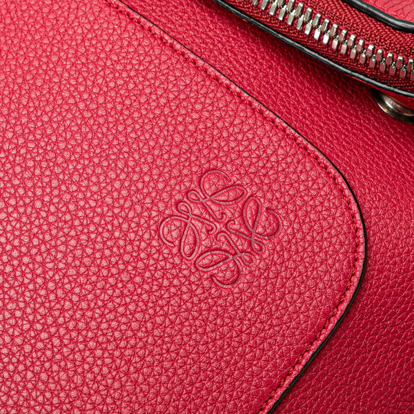 ロエベ ゴヤスモール リュック バックパック レッド レザー レディース LOEWE 【中古】