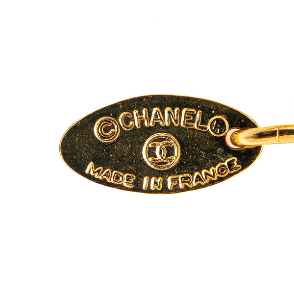 シャネル マトラッセ ココマーク ネックレス ゴールド メッキ レディース CHANEL 【中古】