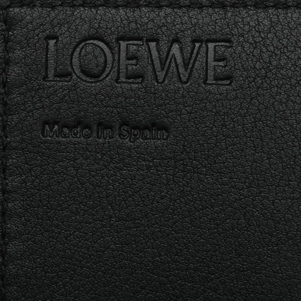 ロエベ アナグラム チェーンウォレット ショルダーバッグ ワインレッド ピンク レザー レディース LOEWE 【中古】