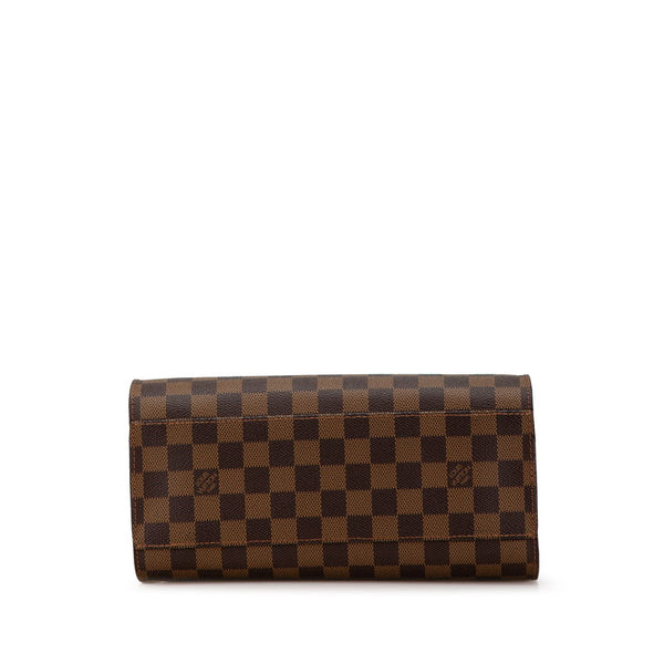 ルイ ヴィトン ダミエ トリアナ ハンドバッグ N51155 ブラウン PVC レザー レディース LOUIS VUITTON 【中古】