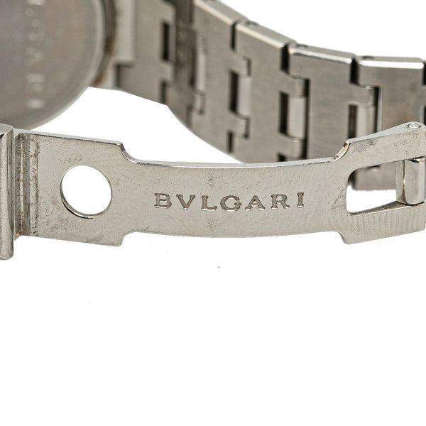 ブルガリ ブルガリブルガリ 腕時計 BB23SS クオーツ ブラック文字盤 ステンレススチール レディース BVLGARI 【中古】