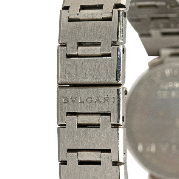 ブルガリ ブルガリブルガリ 腕時計 BB23SS クオーツ ブラック文字盤 ステンレススチール レディース BVLGARI 【中古】