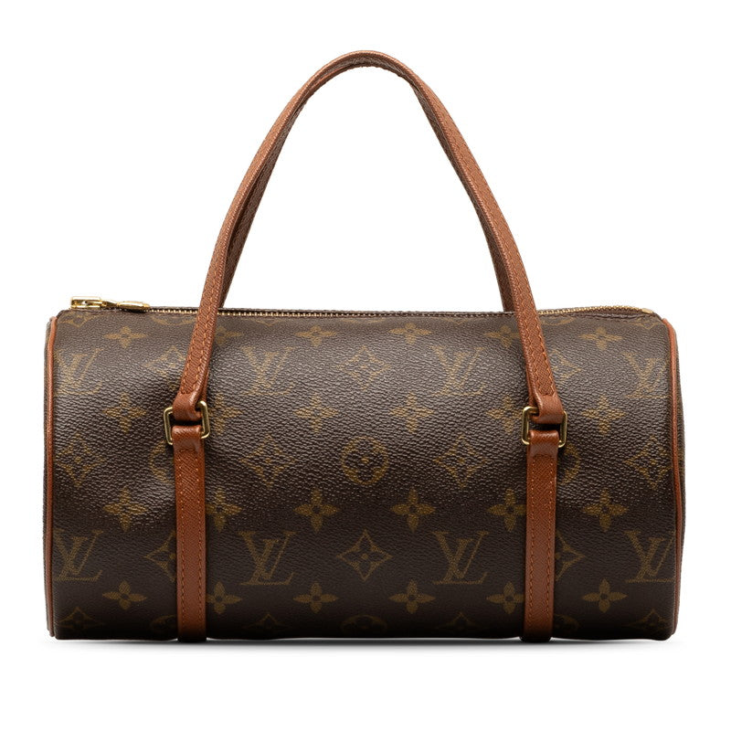 ルイ ヴィトン モノグラム パピヨン26(旧) ハンドバッグ M51386 ブラウン PVC レザー レディース LOUIS VUITTON 【中古】