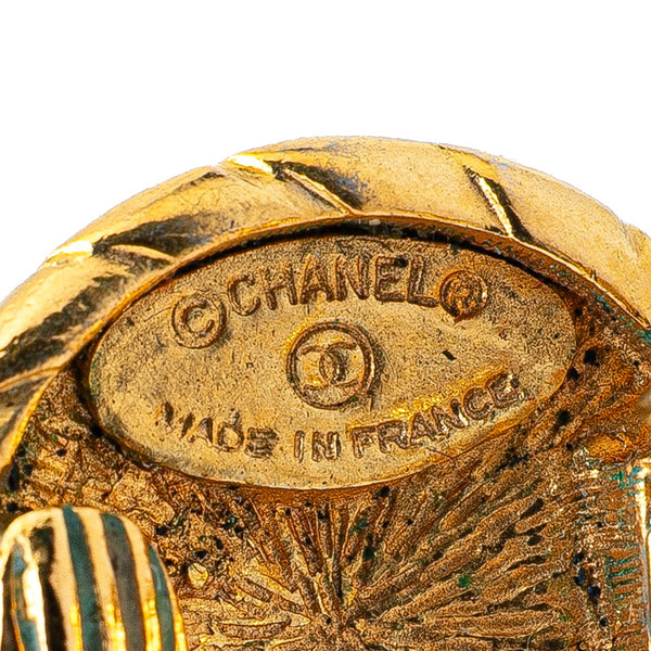 シャネル ヴィンテージ ココマーク イヤリング ゴールド メッキ レディース CHANEL 【中古】