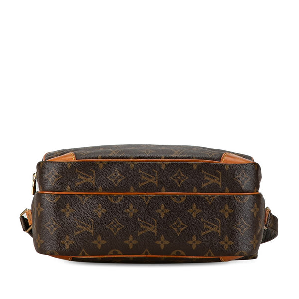 ルイ ヴィトン モノグラム ナイル 斜め掛け ショルダーバッグ M45244 ブラウン PVC レザー レディース LOUIS VUITTON 【中古】