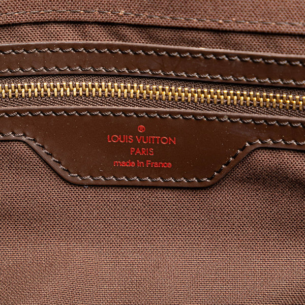 ルイ ヴィトン ダミエ グリニッジPM ボストンバッグ Ｎ41165 ブラウン PVC レザー レディース LOUIS VUITTON 【中古】