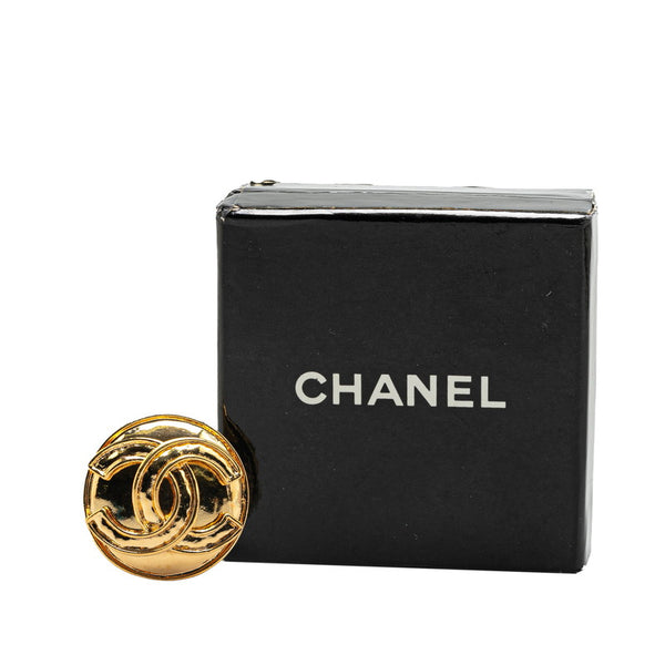 シャネル ヴィンテージ ココマーク ブローチ ゴールド メッキ レディース CHANEL 【中古】