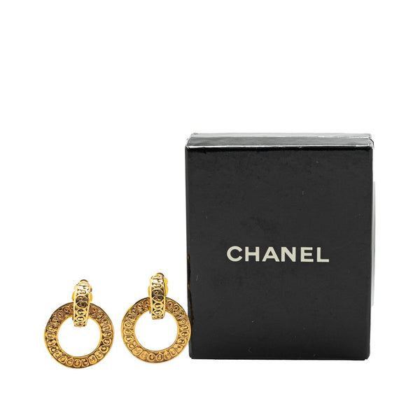 シャネル ヴィンテージ ココマーク イヤリング ゴールド メッキ レディース CHANEL 【中古】