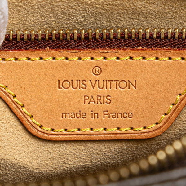 ルイ ヴィトン モノグラム ルーピングMM ショルダーバッグ M51146 ブラウン PVC レザー レディース LOUIS VUITTON 【中古】