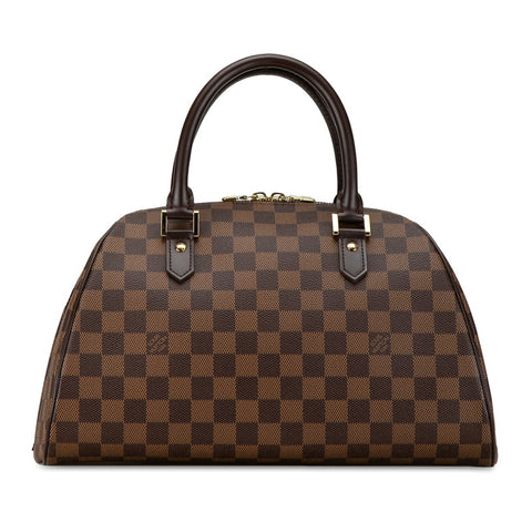 ルイ ヴィトン ダミエ リベラMM ハンドバッグ N41434 ブラウン PVC レザー レディース LOUIS VUITTON 【中古】