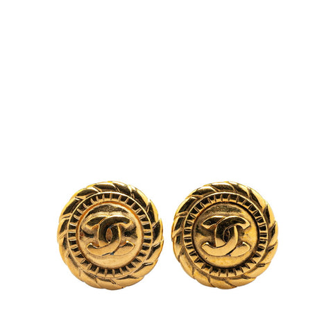 シャネル ヴィンテージ ココマーク イヤリング ゴールド メッキ レディース CHANEL 【中古】
