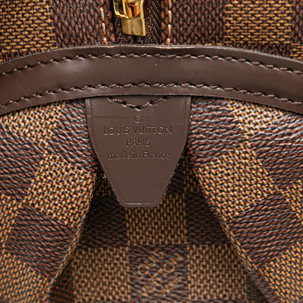 ルイ ヴィトン ダミエ リヴィントンGM ワンショルダーバッグ ハンドバッグ N41158 ブラウン PVC レザー レディース LOUIS VUITTON 【中古】
