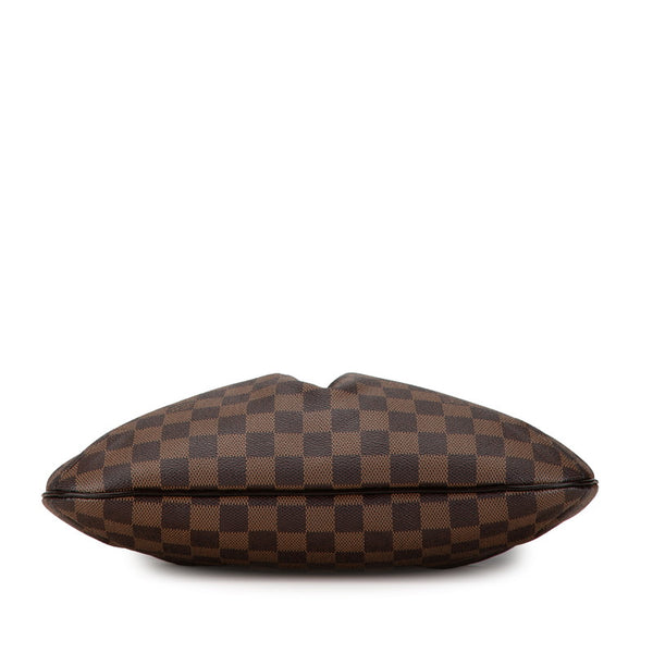 ルイ ヴィトン ダミエ ブルームズベリPM 斜め掛け ショルダーバッグ N42251 ブラウン PVC レザー レディース LOUIS VUITTON 【中古】