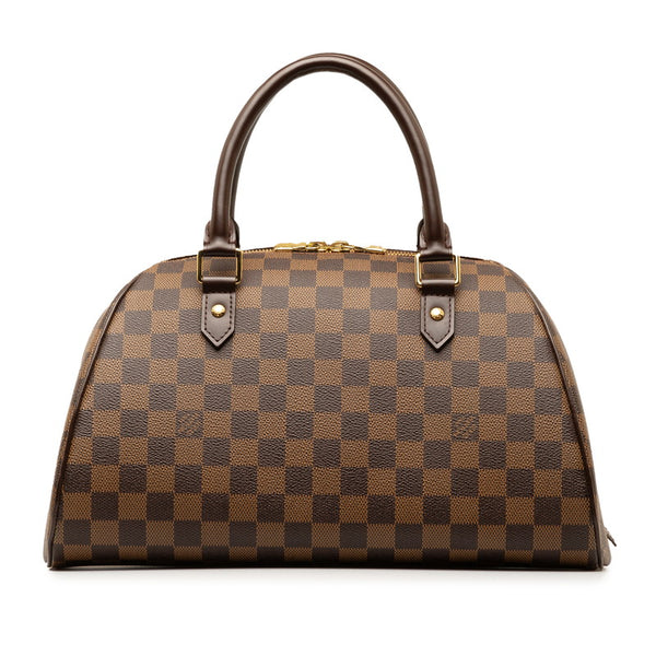 ルイ ヴィトン ダミエ リベラMM ハンドバッグ ミニボストンバッグ N41434 ブラウン PVC レザー レディース LOUIS VUITTON 【中古】