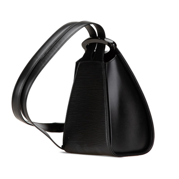 ルイ ヴィトン エピ ミニュイ 斜め掛け ショルダーバック M52392 ノワール ブラック レザー レディース LOUIS VUITTON 【中古】