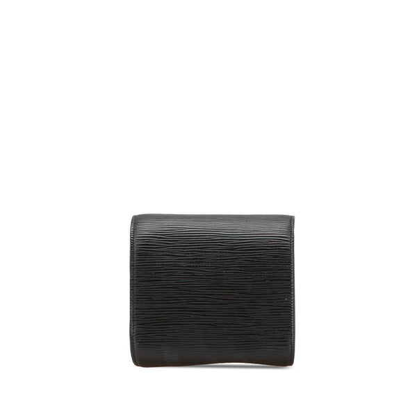 ルイ ヴィトン エピ ミニュイ 斜め掛け ショルダーバック M52392 ノワール ブラック レザー レディース LOUIS VUITTON 【中古】