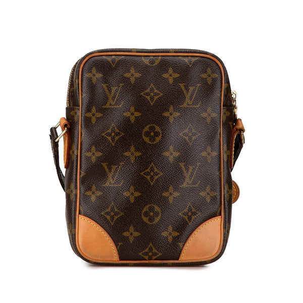 ルイ ヴィトン モノグラム アマゾン 斜め掛け ショルダーバッグ M45236 ブラウン PVC レザー レディース LOUIS VUITTON 【中古】