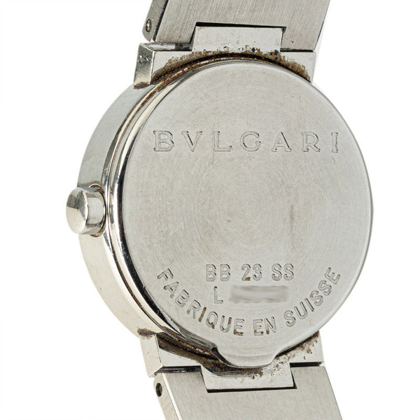 ブルガリ ブルガリブルガリ 腕時計 BB23SS クオーツ シェル文字盤 ステンレススチール レディース BVLGARI 【中古】