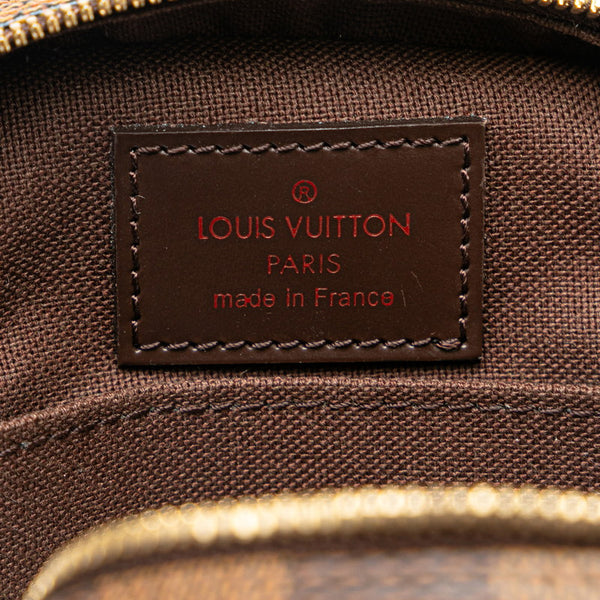 ルイ ヴィトン ダミエ エテュイ オカピGM ショルダーバッグ ポーチ  N61737 ブラウン PVC レザー レディース LOUIS VUITTON 【中古】