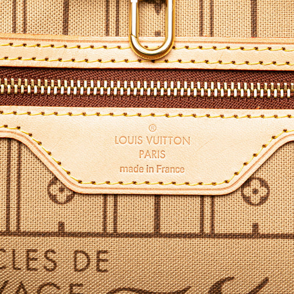 ルイ ヴィトン モノグラム ネヴァーフルPM ハンドバッグ トートバッグ M40155 ブラウン PVC レザー レディース LOUIS VUITTON 【中古】