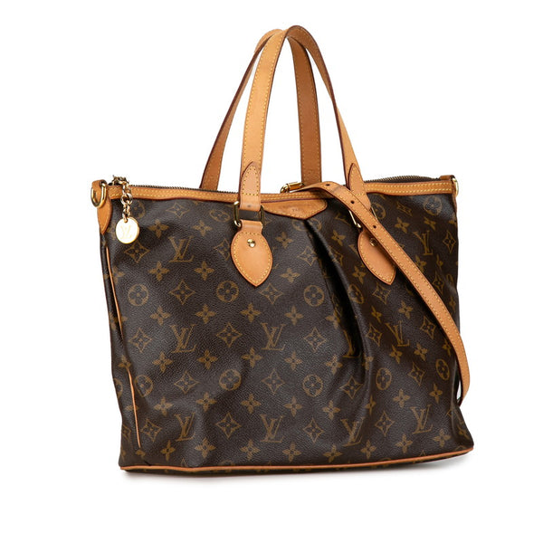 ルイ ヴィトン モノグラム　 パレルモPM ハンドバッグ ショルダーバッグ 2WAY M40145 ブラウン PVC レザー レディース LOUIS VUITTON 【中古】