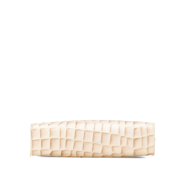 カルティエ トリニティ ハンドバッグ ベージュ レザー レディース CARTIER 【中古】