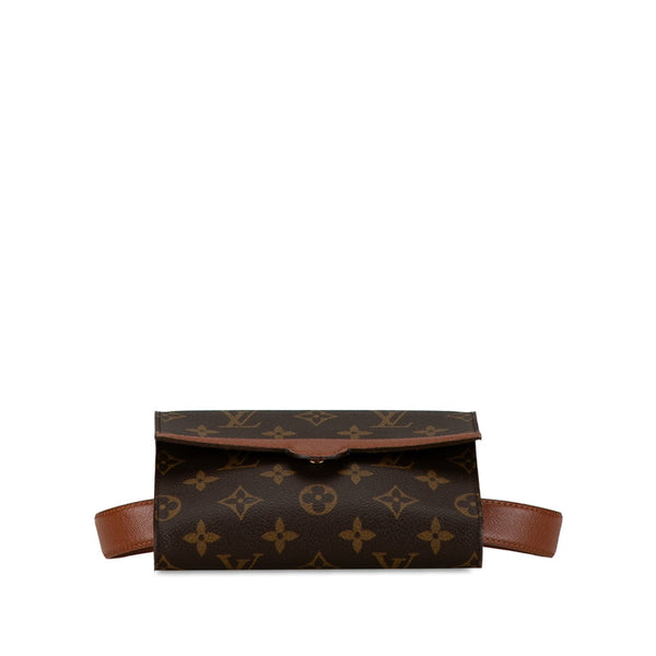 ルイ ヴィトン モノグラム アルシェ ウエストバッグ M51975 ブラウン PVC レザー レディース LOUIS VUITTON 【中古】