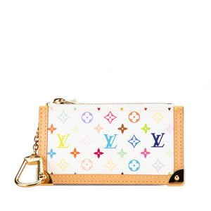 ルイ ヴィトン モノグラム ポシェット クレ コインケース 小銭入れ M92655 ブロン マルチカラー PVC レザー レディース LOUIS VUITTON 【中古】