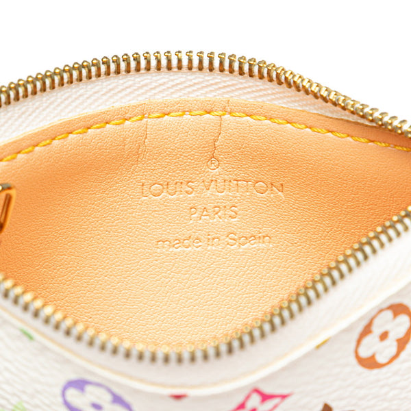 ルイ ヴィトン モノグラム ポシェット クレ コインケース 小銭入れ M92655 ブロン マルチカラー PVC レザー レディース LOUIS VUITTON 【中古】