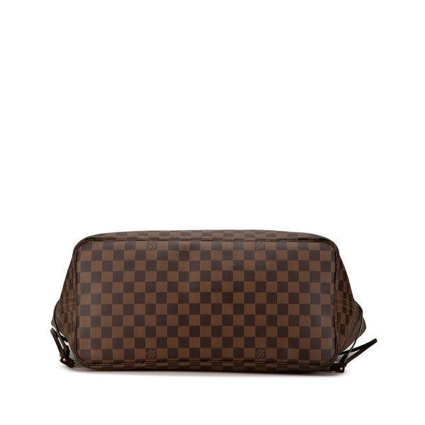 ルイ ヴィトン ダミエ ネヴァーフルGM ハンドバッグ トートバッグ N41357 ブラウン PVC レザー レディース LOUIS VUITTON 【中古】