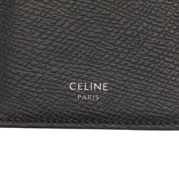 セリーヌ カードケース ブラック レザー レディース CELINE 【中古】