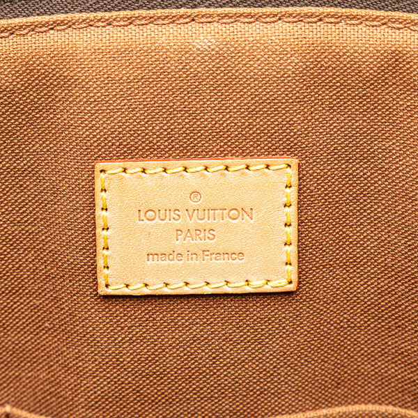 ルイ ヴィトン モノグラム ティヴォリGM ハンドバッグ ショルダーバッグ M40144 ブラウン PVC レザー レディース LOUIS VUITTON 【中古】