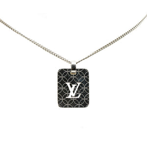 ルイ ヴィトン パンダンティフ シャンゼリゼ PM ネックレス Ｍ65452 シルバー メタル レディース LOUIS VUITTON 【中古】