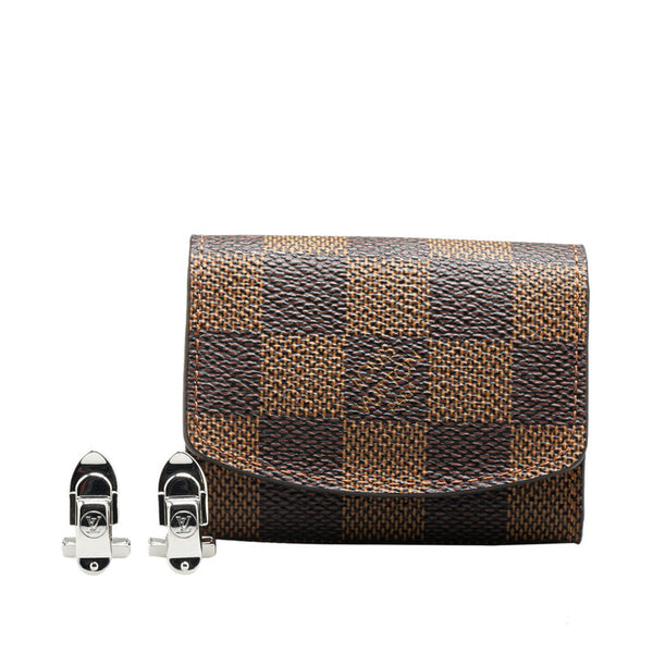 ルイ ヴィトン ブトン ドゥマンシェット セリュール カフス M64496 SV925 シルバー メンズ LOUIS VUITTON 【中古】