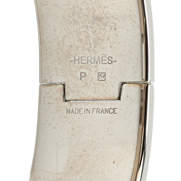 エルメス クリッククラックH GM  バングル ピンク メタル レディース HERMES 【中古】