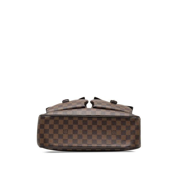 ルイ ヴィトン ダミエ ユゼス ハンドバッグ トートバッグ N51128 ブラウン PVC レザー レディース LOUIS VUITTON 【中古】