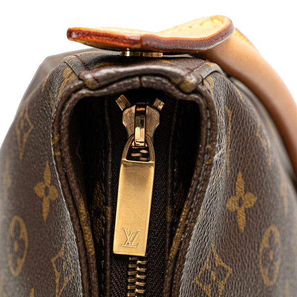 ルイ ヴィトン モノグラム ルーピングGM ショルダーバッグ ハンドバッグ M51145 ブラウン PVC レザー レディース LOUIS VUITTON 【中古】