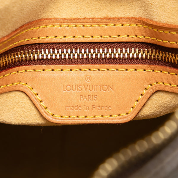 ルイ ヴィトン モノグラム ルーピングGM ショルダーバッグ ハンドバッグ M51145 ブラウン PVC レザー レディース LOUIS VUITTON 【中古】