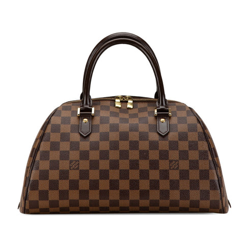 ルイ ヴィトン ダミエ リベラMM ハンドバッグ N41434 ブラウン PVC レザー レディース LOUIS VUITTON 【中古】