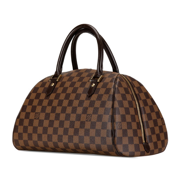 ルイ ヴィトン ダミエ リベラMM ハンドバッグ N41434 ブラウン PVC レザー レディース LOUIS VUITTON 【中古】